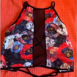 Boohoo crop top, size 10